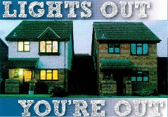 Lights Out You're Out Logo