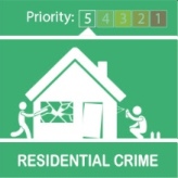 residential crime logo