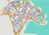 Map of Central Peterhead