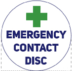 Emergency Contact Disc logo