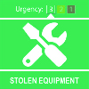Stolen equipment logo