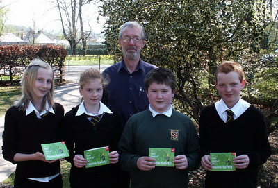 Gordon Schools pupils receive the book