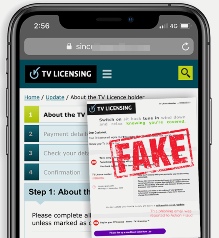 TV licensing alert image
